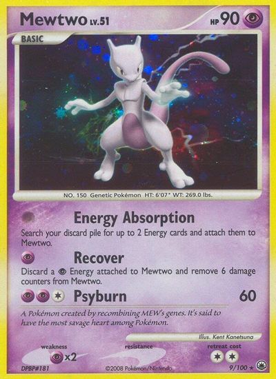 Mewtwo [Reverse Holo] #9