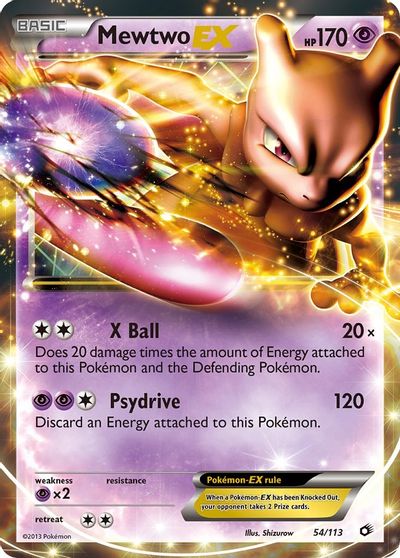 Mewtwo EX #54