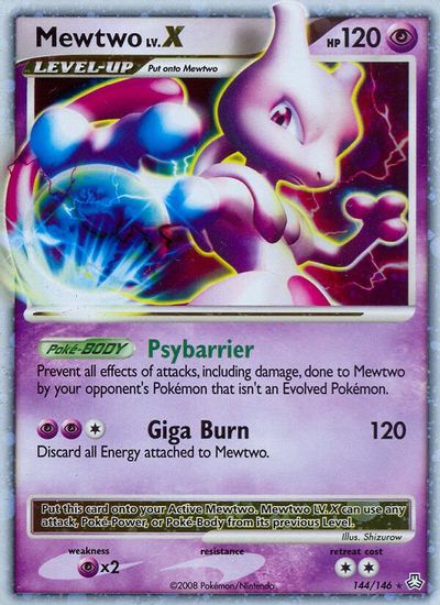 Mewtwo LV. X #144