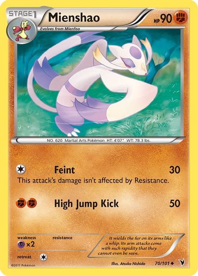 Mienshao [Reverse Holo] #70