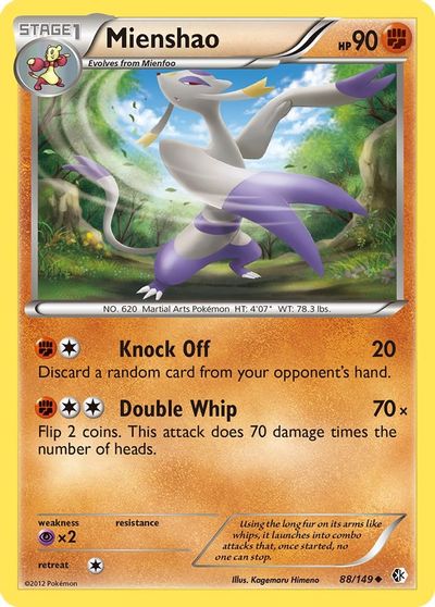 Mienshao [Reverse Holo] #88