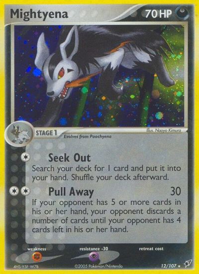 Mightyena [Reverse Holo] #12