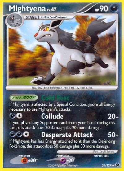 Mightyena [Reverse Holo] #54