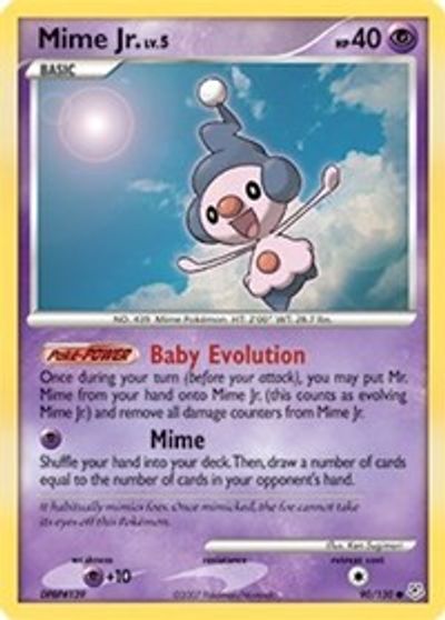 Mime Jr. [Reverse Holo] #90