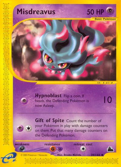 Misdreavus [Reverse Holo] #39