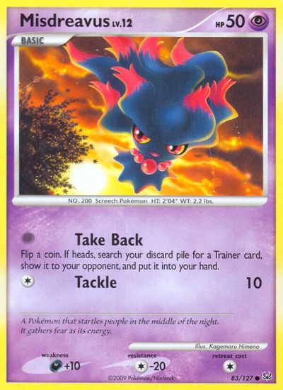 Misdreavus [Reverse Holo] #83