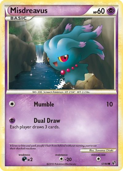 Misdreavus [Reverse Holo] #57