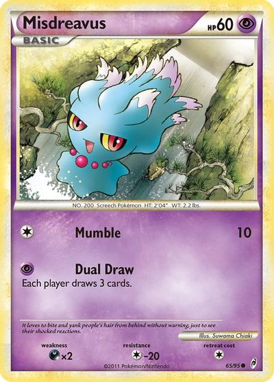 Misdreavus [Reverse Holo] #65