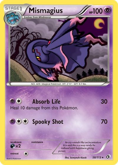 Mismagius [Reverse Holo] #58