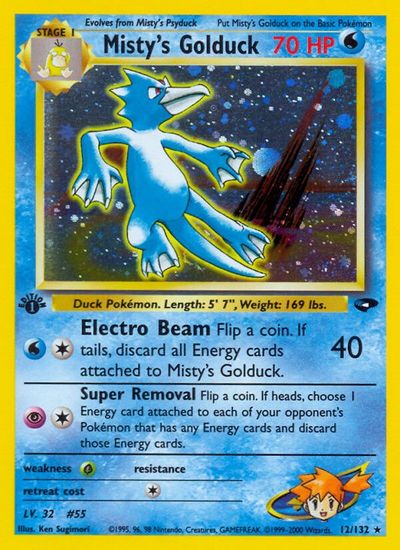 Misty's Golduck #12