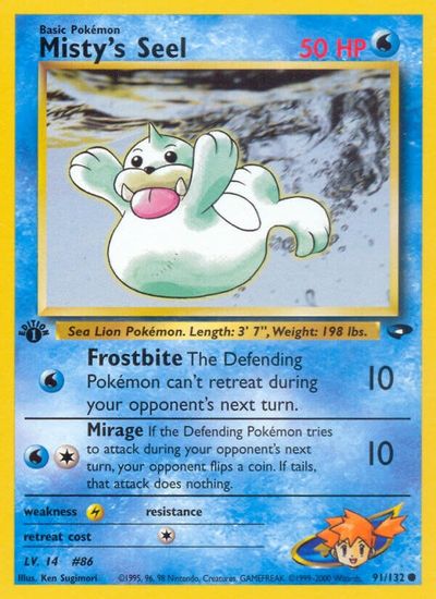 Misty's Seel [1st Edition] #91