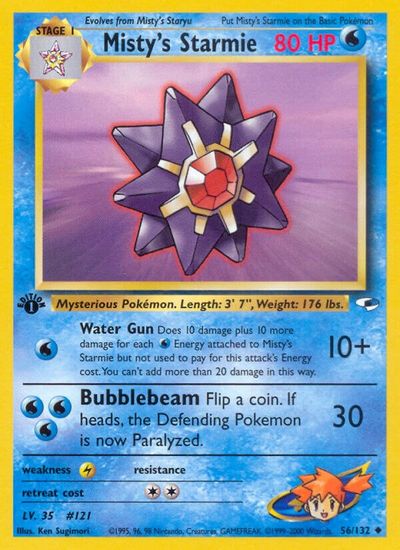Misty's Starmie #56