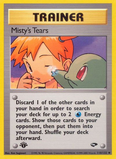 Misty S Tears Gym Challenge Pokemon Tcgplayer Com