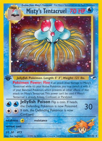 Misty's Tentacruel [1st Edition] #10