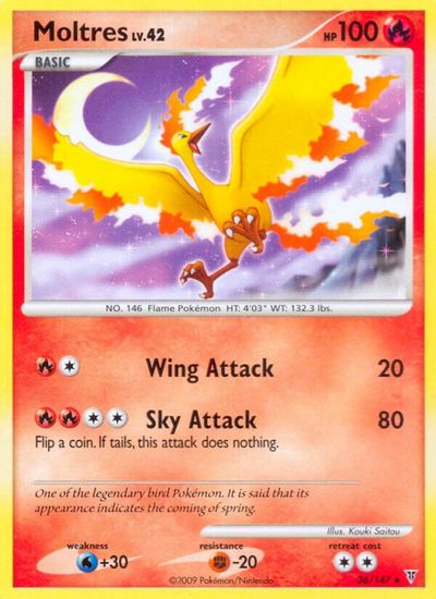 Moltres [Reverse Holo] #36