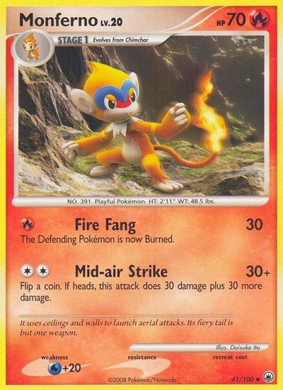 Monferno [Reverse Holo] #41