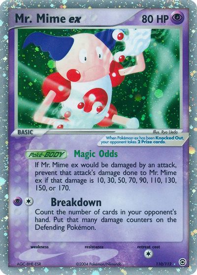 Mr. Mime EX #110
