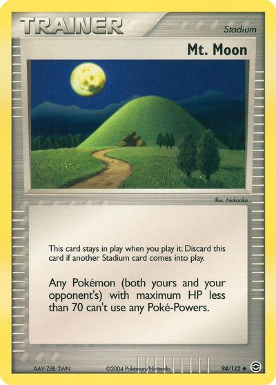 Mt. Moon [Reverse Holo] #94