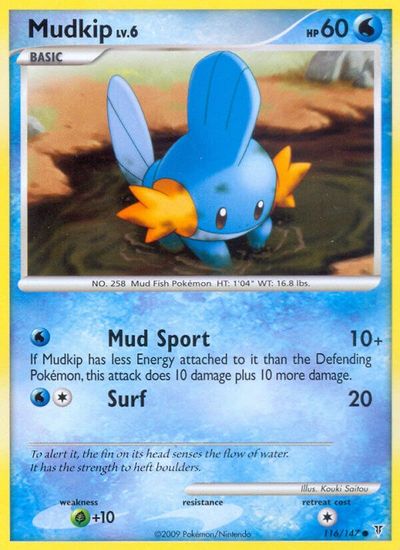 Mudkip [Reverse Holo] #116