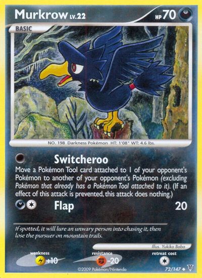 Murkrow [Reverse Holo] #72
