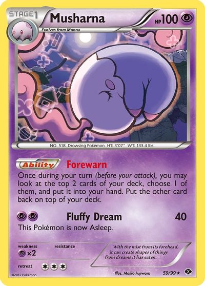 Musharna [Reverse Holo] #59