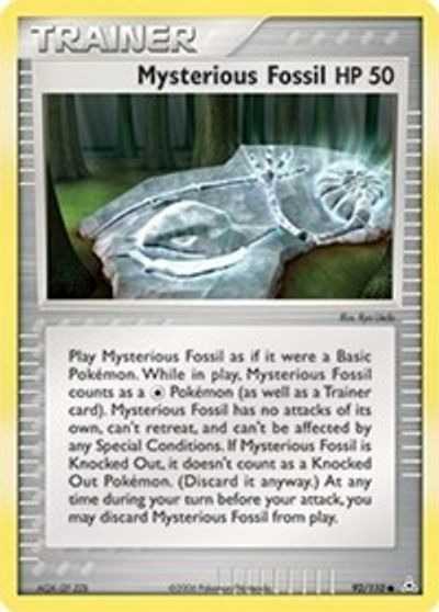 Mysterious Fossil [Reverse Holo] #92