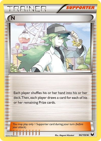 N [Reverse Holo] #96