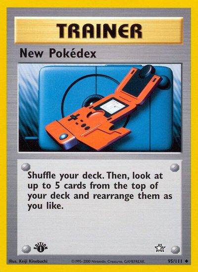 New Pokedex [1st Edition] #95
