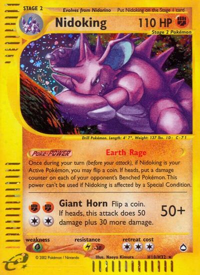 Nidoking #H18