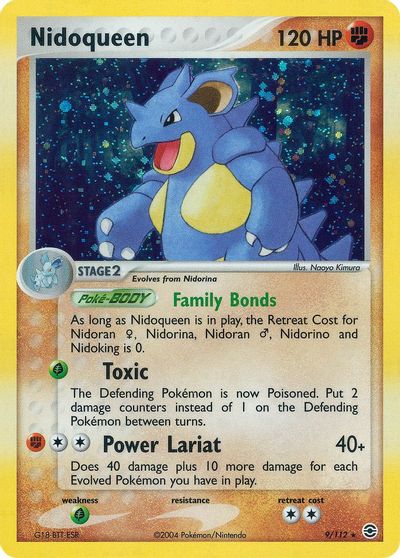 Nidoqueen [Reverse Holo] #9