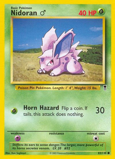Nidoran [Reverse Holo] #83