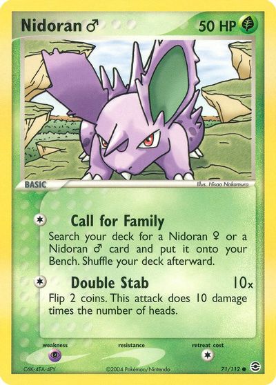 Nidoran [Reverse Holo] #71