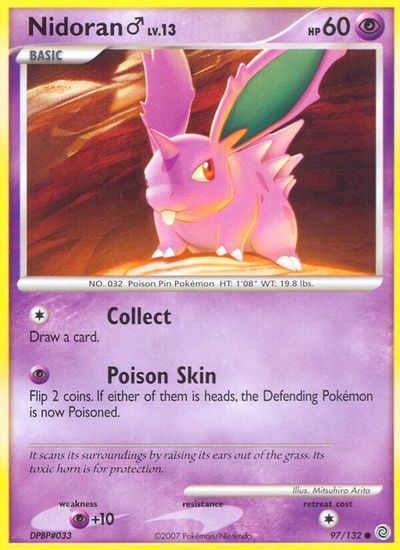 Nidoran M [Reverse Holo] #97