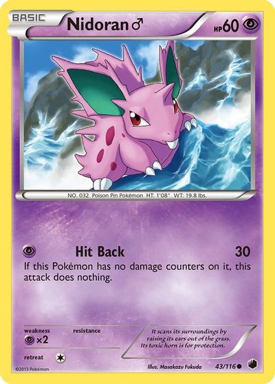 Nidoran [Reverse Holo] #43