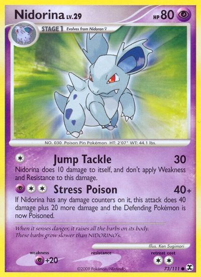 Nidorina [Reverse Holo] #73