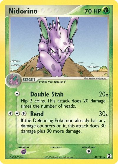 Nidorino [Reverse Holo] #41