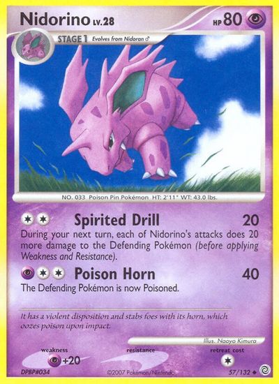 Nidorino [Reverse Holo] #57