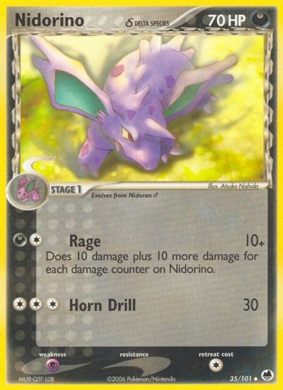 Nidorino [Reverse Holo] #35