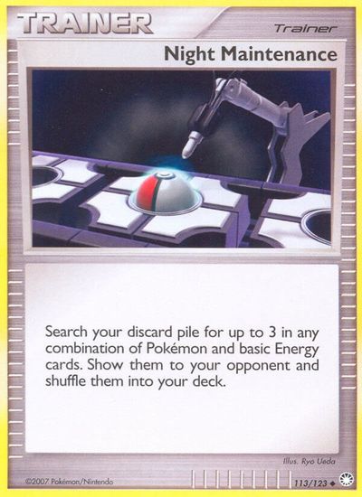 Night Maintenance [Reverse Holo] #113