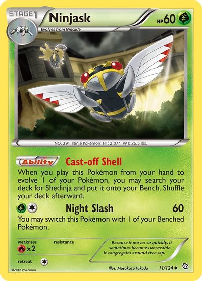 Ninjask [Reverse Holo] #11