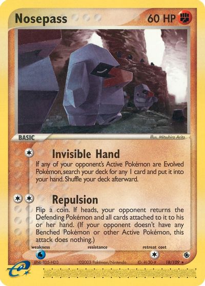 Nosepass [Reverse Holo] #18