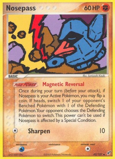 Nosepass [Reverse Holo] #42