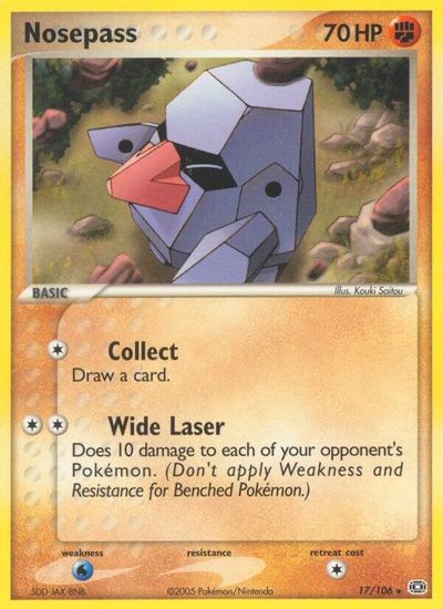 Nosepass [Reverse Holo] #17