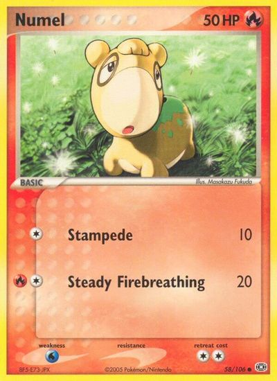 Numel [Reverse Holo] #58