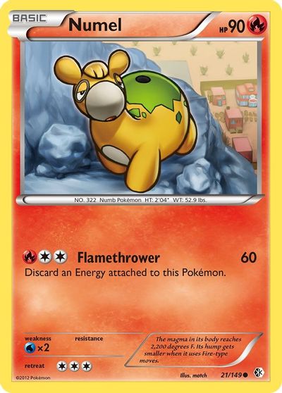 Numel [Reverse Holo] #21