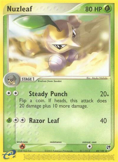 Nuzleaf [Reverse Holo] #48