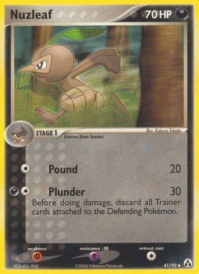 Nuzleaf [Reverse Holo] #41
