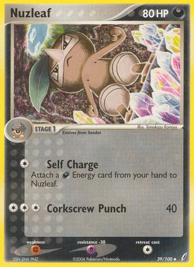 Nuzleaf [Reverse Holo] #39