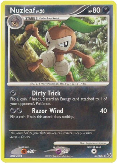 Nuzleaf [Reverse Holo] #57