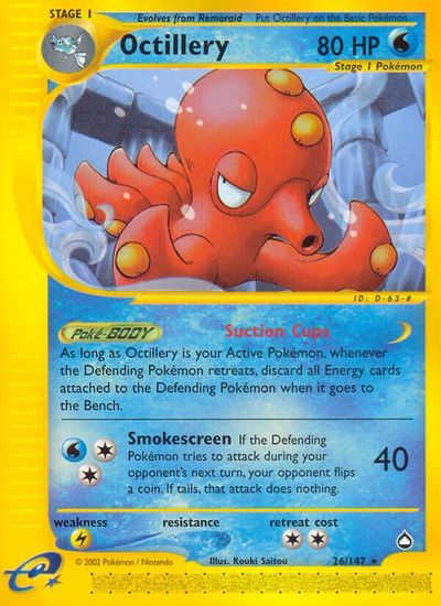 Octillery [Reverse Holo] #26